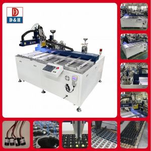 Vertical Installation Automotive Electronic Potting Machine with Accurate