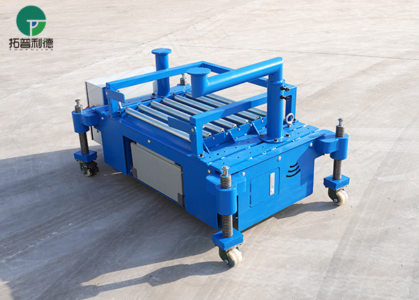 Rubber Wheel Roller Battery Transfer Carriage
