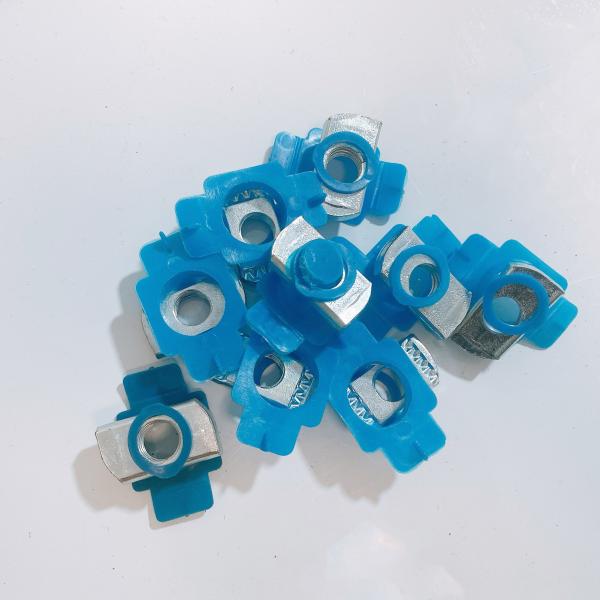 Buy EN10142 Galvanized Strut Channel Spring Nut M8 M14 With Studs Value Growth at wholesale prices