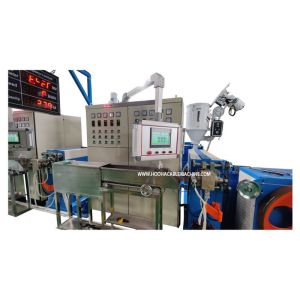 0.8MPa Power Cable Making Machine , Electrical Cable Extrusion Machine