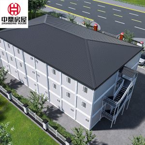 Expandable Modular Prefabricated House with Steel Detachable Container Design