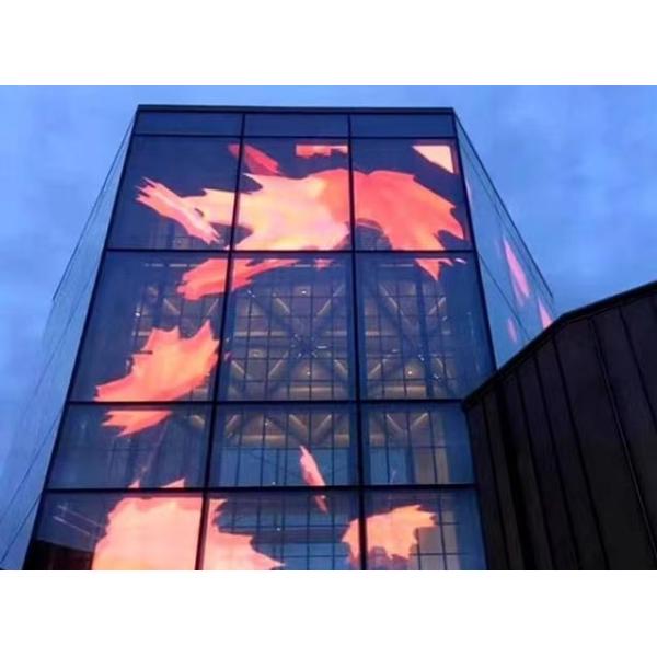 Buy Customizable LED Glass Curtain Wall with Aluminum Alloy Frame for Vertical and Horizontal Installation at wholesale prices