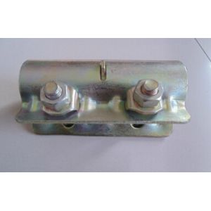 Scaffold fitting,rosette. BS Pressed Sleeve Coupler