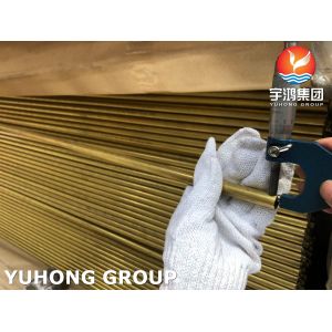 ASTM B111 UNS C68700 CuZn20Al2 Aluminum Brass Tube For Oil and Gas Industry