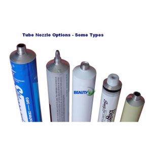 Eco Friendly Aluminium Collapsible Tubes , Metal Squeeze Tubes For Cosmetics