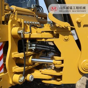 388H 4TX Super Backhoe Loader Higher Operating Efficiency ISO9000