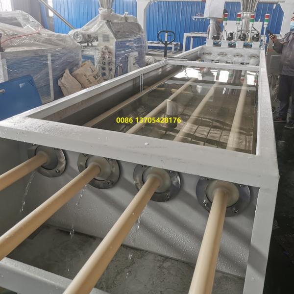 High Speed PVC Dual Electricity Conduit Pipe Extrusion Production Line for 6000 KG