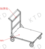 Buy Trolleys and flatbed carts can be customized in size and material at wholesale prices