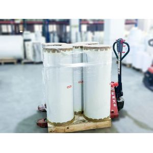 Self Adhesive Sticker Paper Roll 100u Surface Thickness