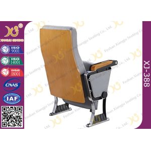Polyester Fabric Acoustic Absorption Auditorium Theater Seating Chairs