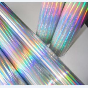 Custom Seamless Holographic Lamination Film Roll For Paper Board