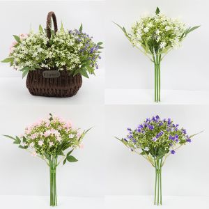 Artificial Baby's Breath Bouquet in White Perfect for Weddings and Events