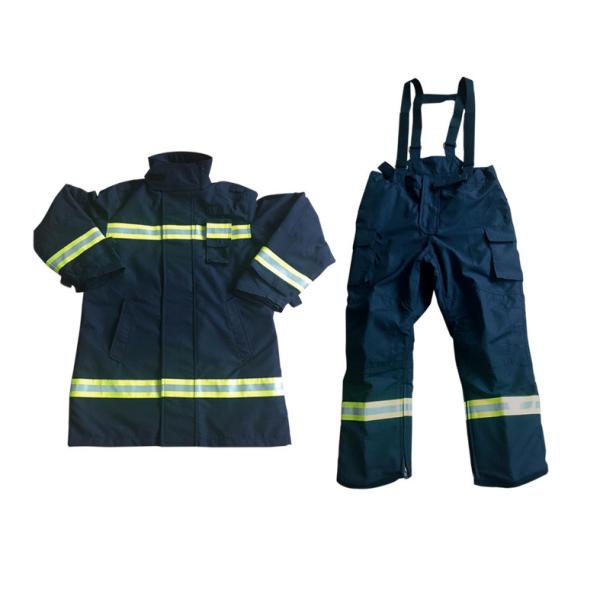 Buy Customized Fireman Suit Four Layers Structure 17000pa Hydrostatic Pressure at wholesale prices