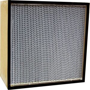 Quality Efficient Wood Frame HEPA Filter For Air Scrubbers Negative Air Machines for sale