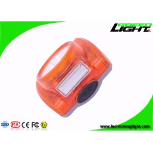 Underground High Power Miners Cap Lamps Cordless Against Explosion For Tunneling