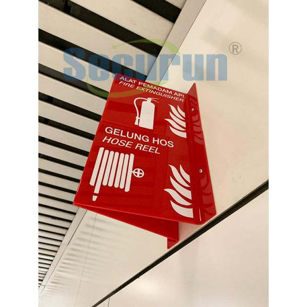 Buy Red Acrylic Photoluminescent Signage Safety Fire Extinguisher oem at wholesale prices