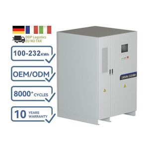 240KVA 3.44MWh-5MWh Cabinet Type Energy Storage Battery Solar Energy System