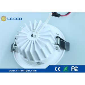 No Flicker LED Recessed Downlight , Led Kitchen Ceiling Downlights 100 LM / W