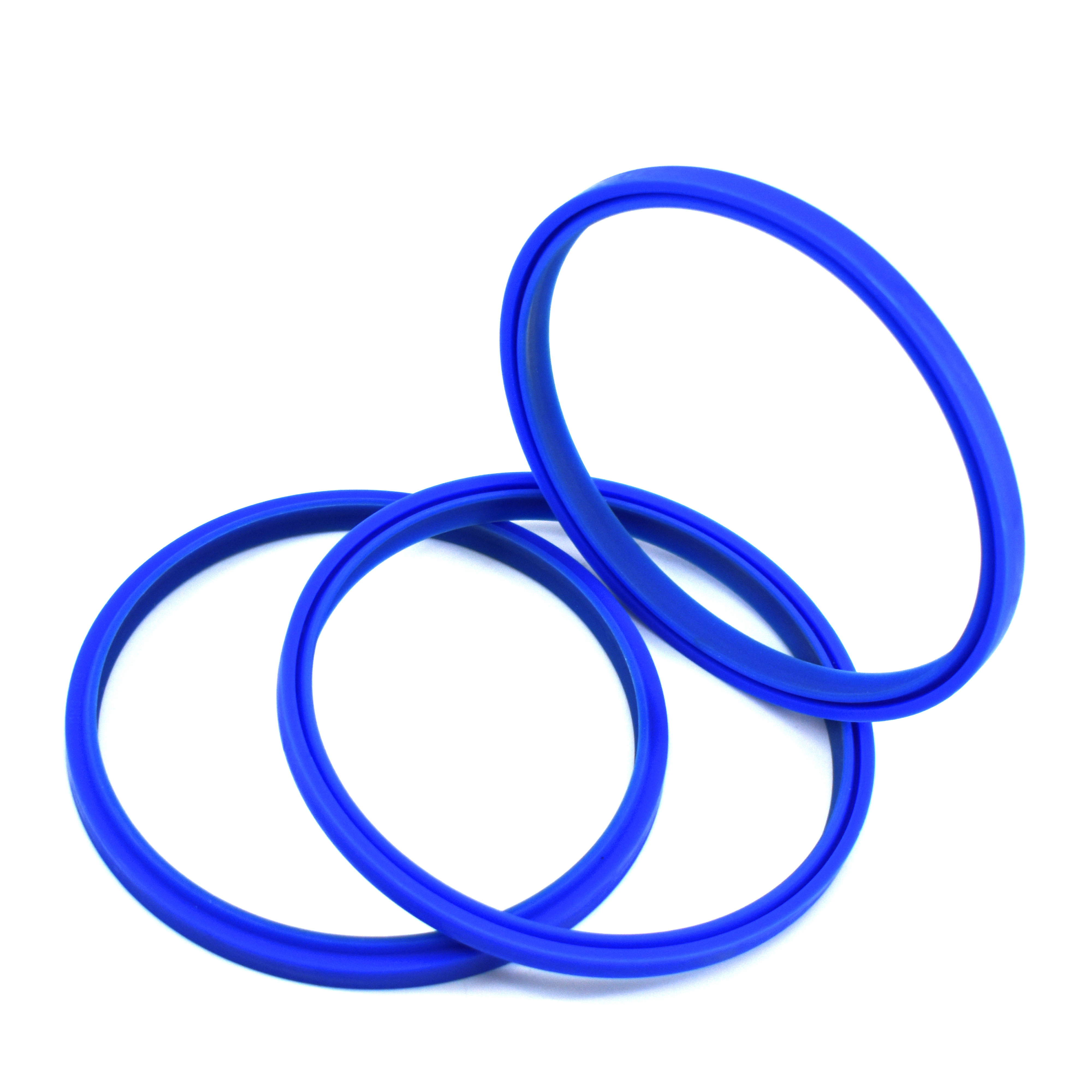 Quality DHS Dust Seal Rubber Seal 80 X 90 X 6mm O-Ring Heavy-Duty Wipe Seal For Industrial Machinery for sale