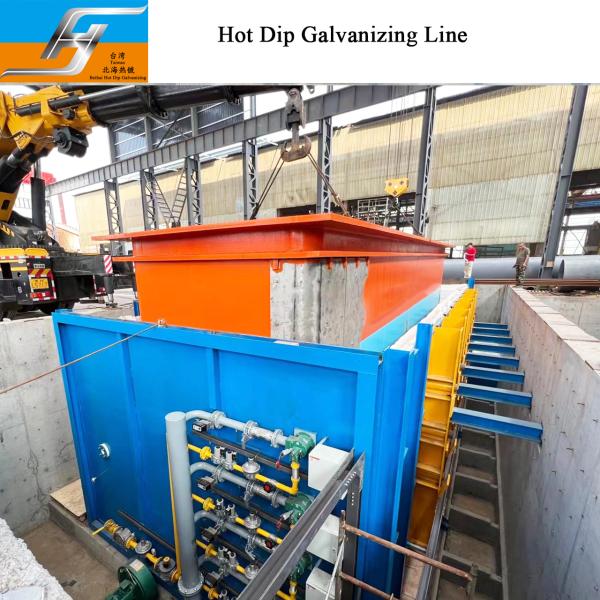 Galvanizing Various Steel Parts with Hot Dip Galvanizing Furnace Equipment