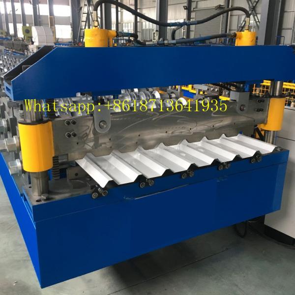 GI Roof Tile Roll Forming Machine 8 Ribs 5 Ribs 6 Ribs