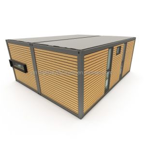 Galvanized Steel Bending 180g Modern Design 2 Bedroom Prefab Expandable