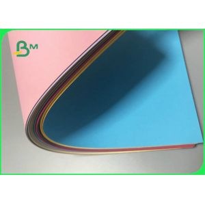 Virgin Wood Pulp A3 A4 70gsm - 250gsm Color Woodfree Paper For Postcard