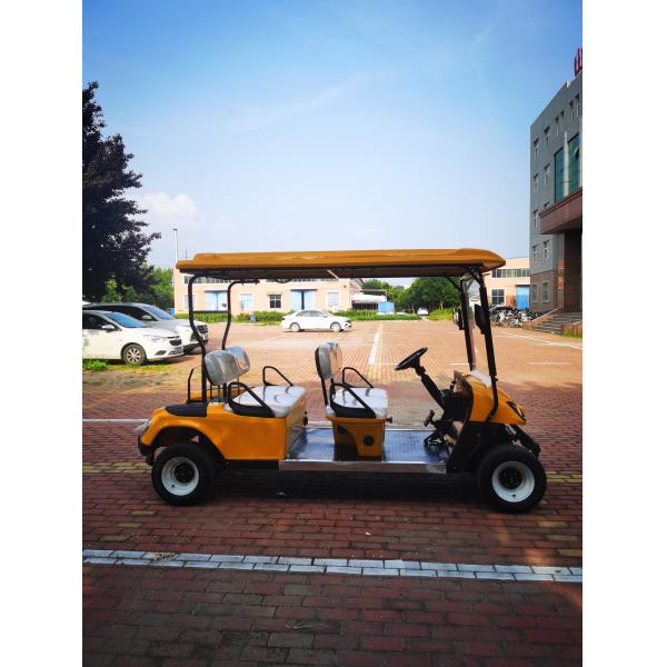Logo Printing Customized 4 Seater Golf Cart 60 Volt Battery Powered Electric Golf Cart