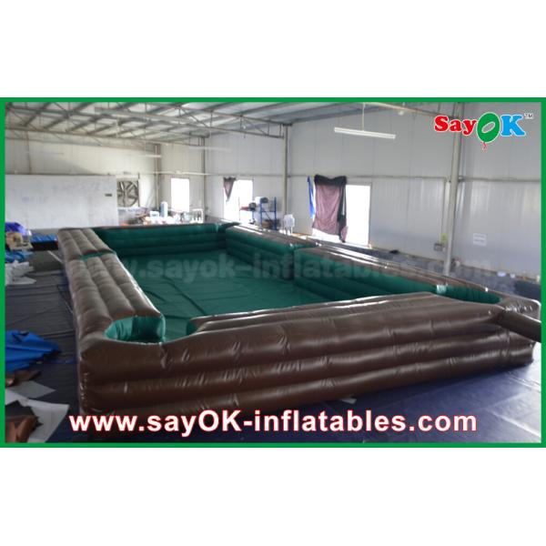 Inflatable Bowling Game PVC Material Inflatable Sports Games Snookball Tables For Kids Playing
