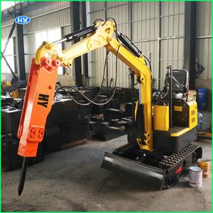 Mini 20tons Hydraulic Hammer Loader Rock Breaker Excavator SB70 SB81 For