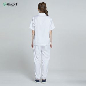 Fast Food Processing Clothing Short Sleeve Shirt Pants Worker Uniform