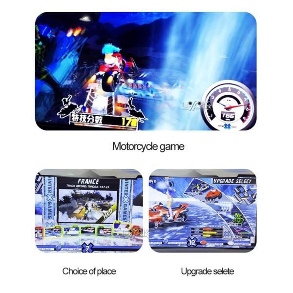 Extreme Riding 2 Arcade Video Game Moto Race Game Coin Operated Racing Game Console