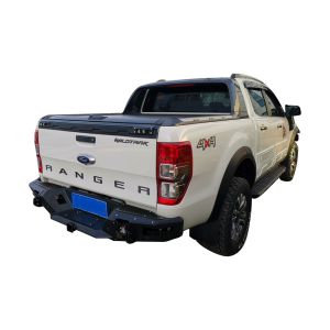 High- Black Steel Rear Bumper for Ford Ranger Bumper Auto Exterior Accessories