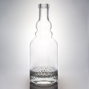 500ml 700ml 750ml 1000ml Long Neck Empty Glass White Wine Bottle with High