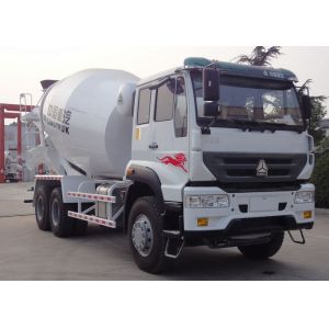 China Mobile Truck Mounted Concrete Mixer 290HP 6X4 LHD on sale