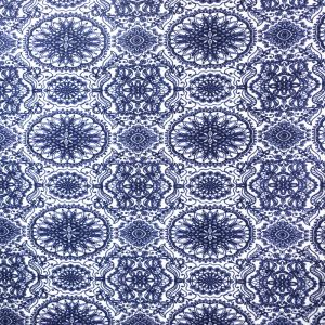 54*58 Dress Cotton Printed Non Woven Ramie Linen Fabric