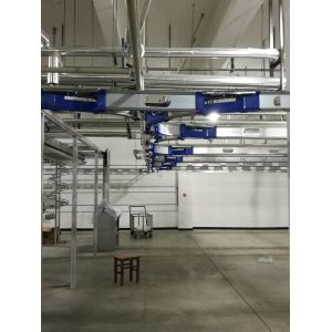 Chain Transport Ss Overhead Garment Hanging System