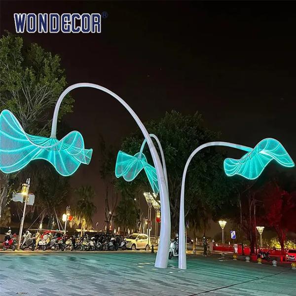 Large Abstract Tree Forged Metal Sculpture WONDERS For Outdoor Decoration