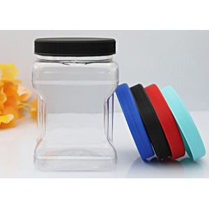 380ml Plastic Screw Cap Jars 20cmx20cm Plastic Cookie Containers