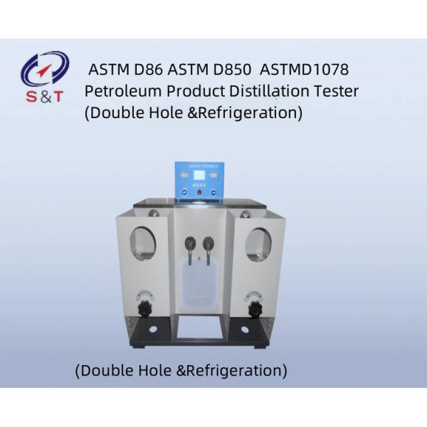 ASTM D1078 Petroleum Product Distillation Apparatus With Dual Sample Testing