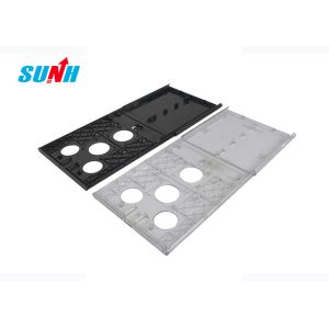Plastic Customized Lift Elevator Parts LOP Lightweight Black / White Frame