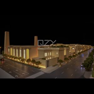 1/100 Riyadh BASO Office Building Model