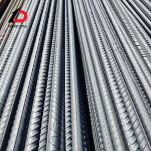 Low Alloy HRB400 HRB500 Iron Rod Rebars Steel B500 B500b Deformed Bar Customized