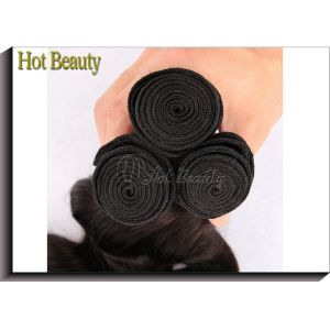 Soft Brazilian And Peruvian Virgin Hair / Peruvian Weave 10 Inch