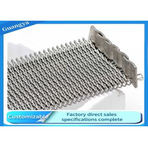 Resisting Acid SS316 Compound Balanced Mesh Conveyor Belt