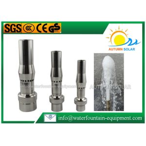 DN25 Stainless Steel Water Fountain Nozzles Aerated Frost Shape 3m High