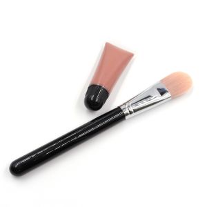 Single Foundation Eye Makeup Brush Set Acrylic Handle MSDS Standard