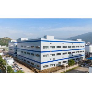 Durable Prefabricated Steel Warehouse With Modern Design And Stainless Gutter
