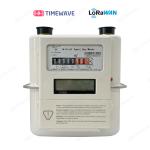 Horizontal Mount IP68 Water Proof LoRaWAN Gas Flow Meter Class A/B LCD Display