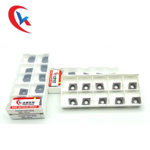 CCMT09T304 Tungsten Carbide Inserts Stainless Steel Finishing Physical Coating